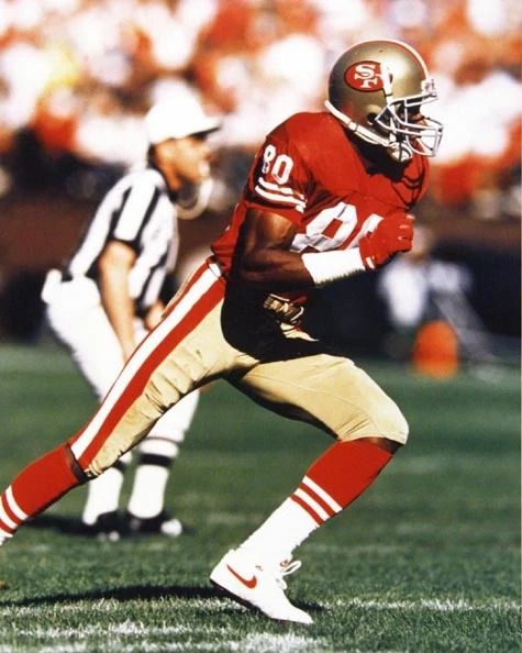 San Francisco 49Ers Jerry Rice Glossy Keychain Nfl Football Keychain 1