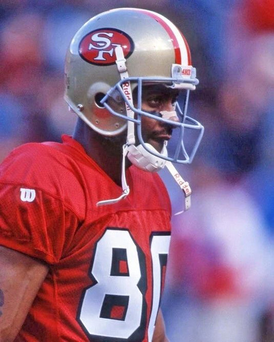 San Francisco 49Ers Jerry Rice Glossy Keychain Nfl Football Keychain 2