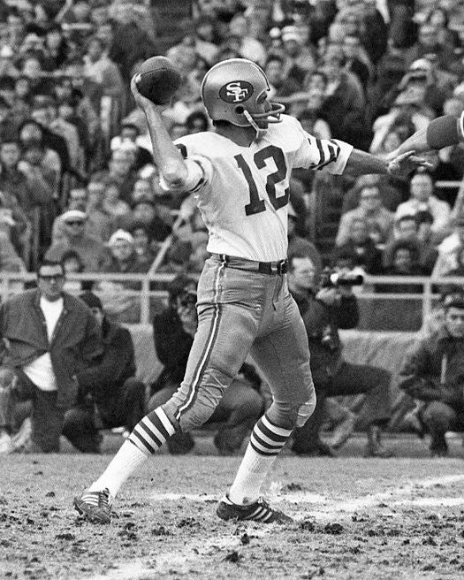 San Francisco 49Ers John Brodie Glossy Magnet Print Football Magnet
