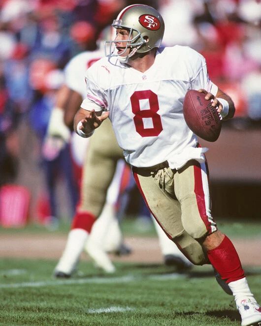 San Francisco 49Ers Steve Young Glossy Magnet Print Football Magnet Hof 2005 1