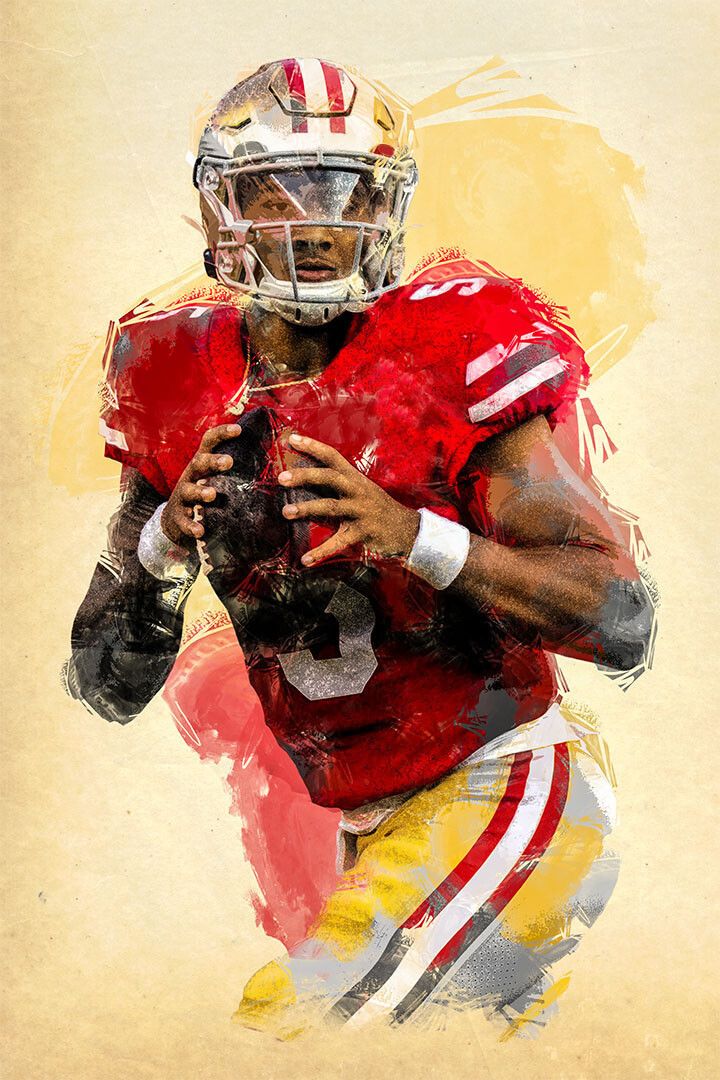 San Francisco 49Ers Trey Lance American Football Player Jigsaw Puzzle