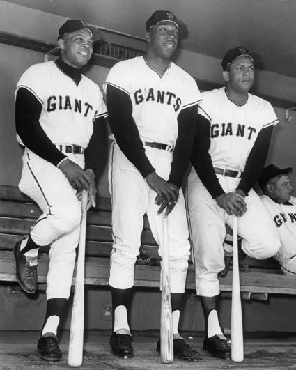 San Francisco Giants Willie Mays Willie Mccovey Orlando Cepeda Magnet Magnet
