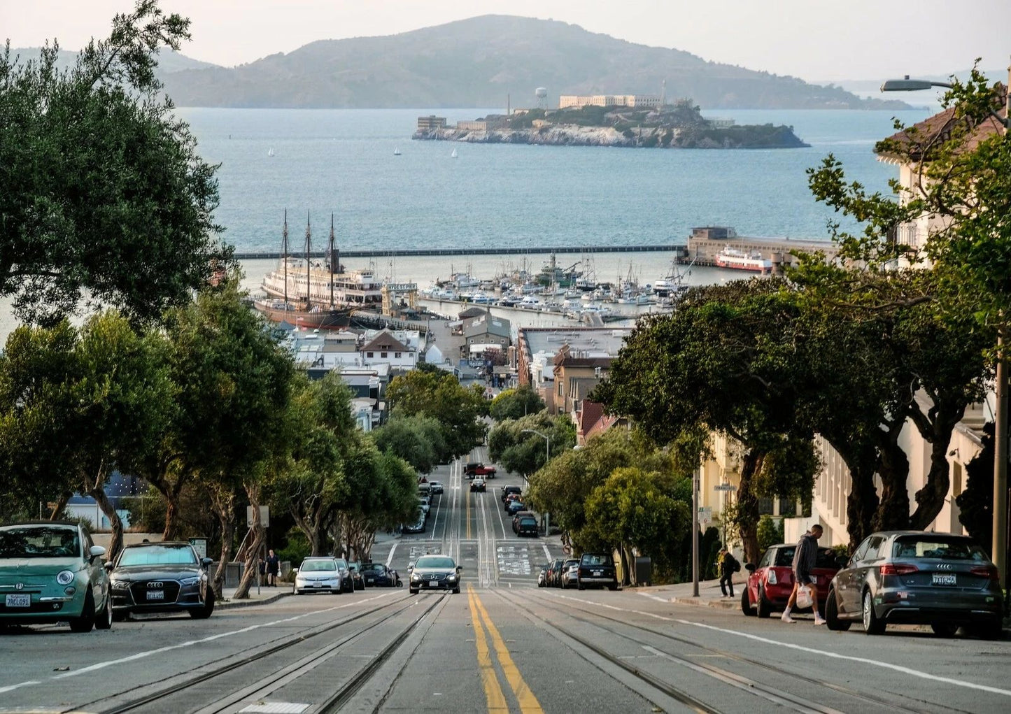 San Francisco Street View Poster Picture Photo Print City Bay Sf Area Alcatraz