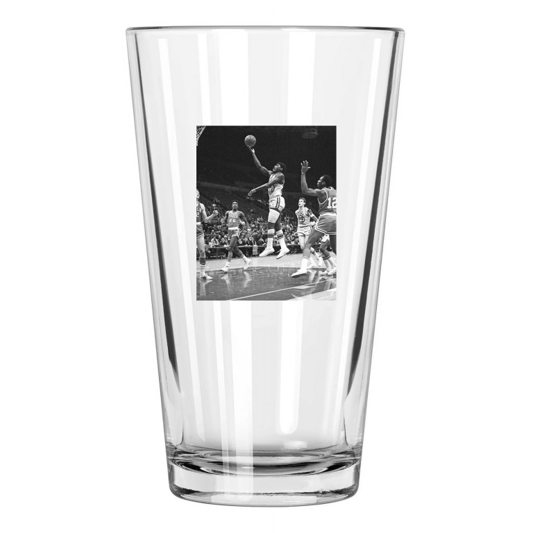 San Francisco Warriors Al Attles Photo Golden State Pint Beer Drinking Glass