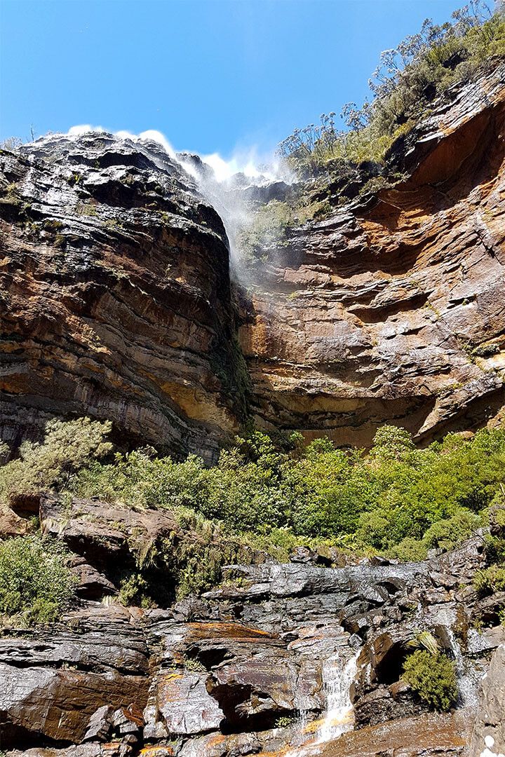 Sandstone Falls Landscape Natural Events Jigsaw Puzzle