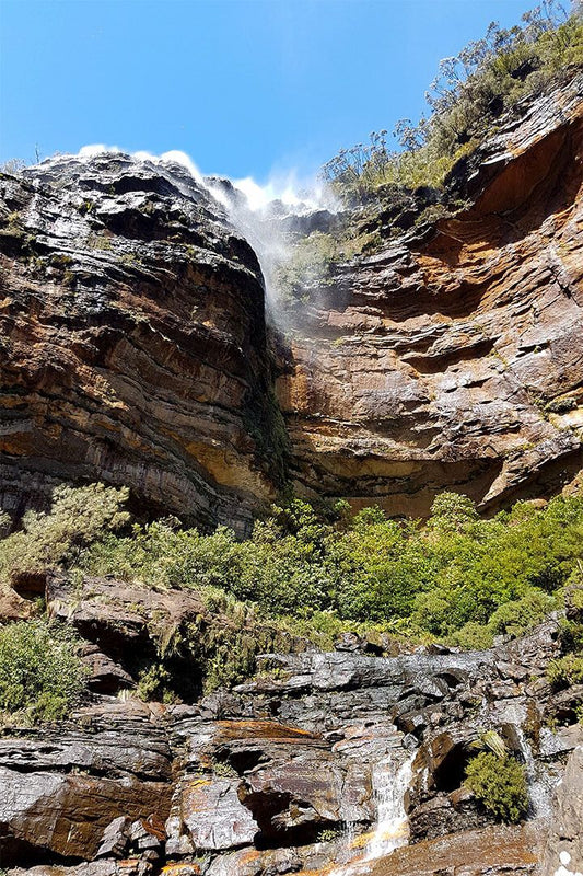 Sandstone Falls Landscape Natural Events Jigsaw Puzzle
