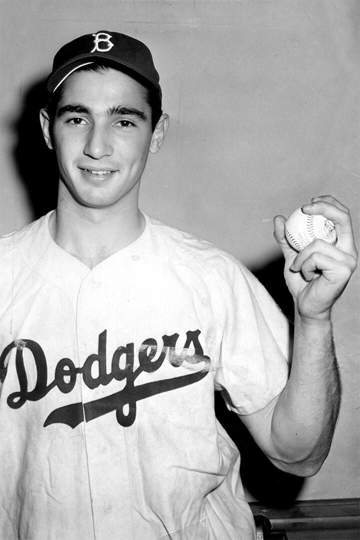 Sandy Koufax American Baseball Player Match Jigsaw Puzzle