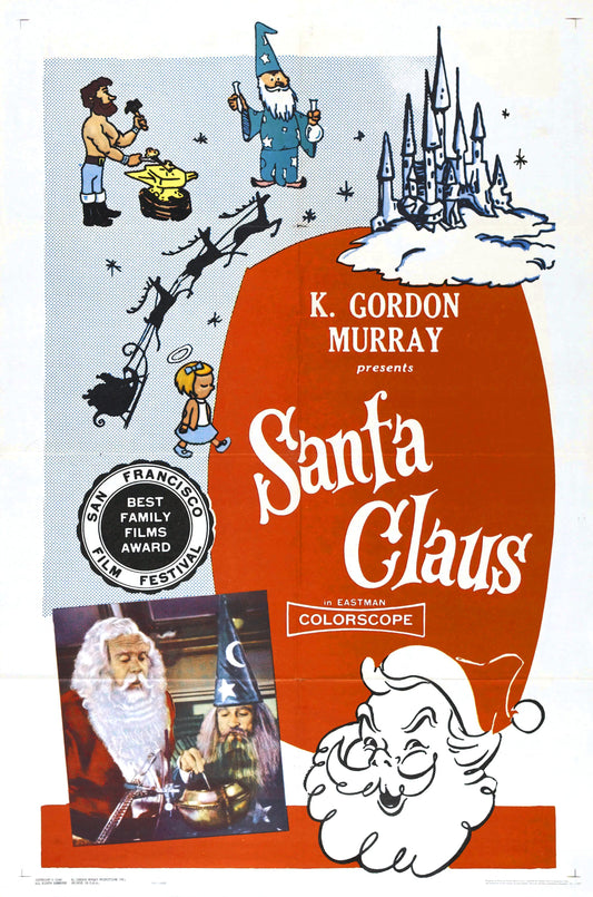 Santa Claus 02 Movie Magnet