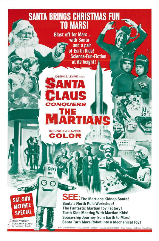 Santa Claus Conquers Martians 01 Movie Magnet