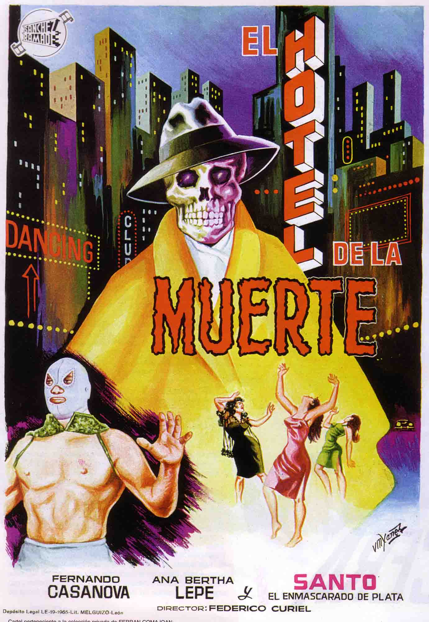 Santo In Hotel Of Death 01 Movie Keychain