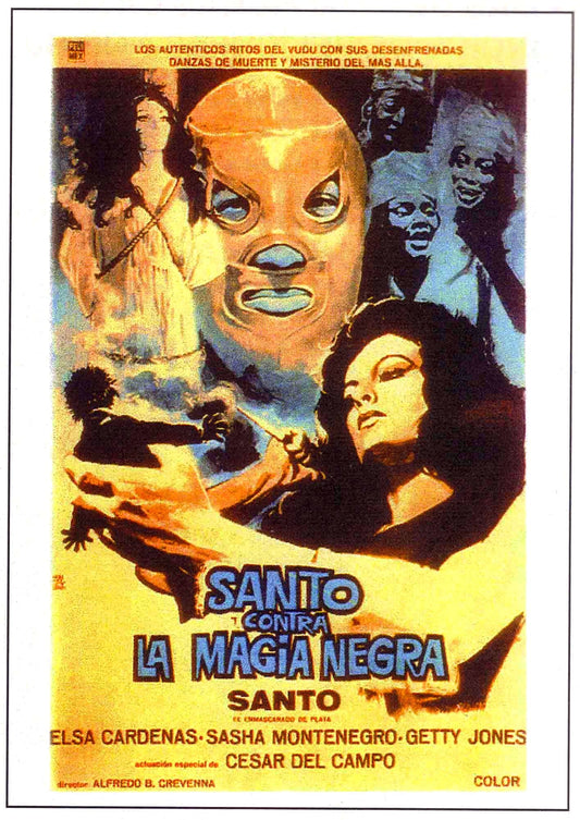 Santo Vs Black Magic Woman 02 Movie Magnet