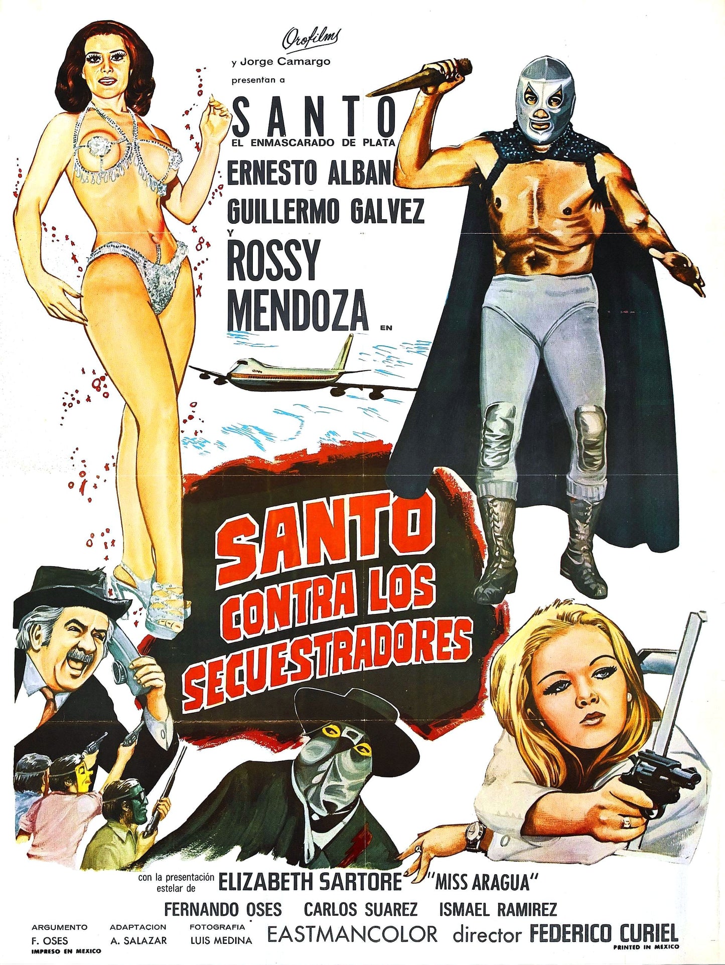 Santo Vs Kidnappers 01 Movie Magnet