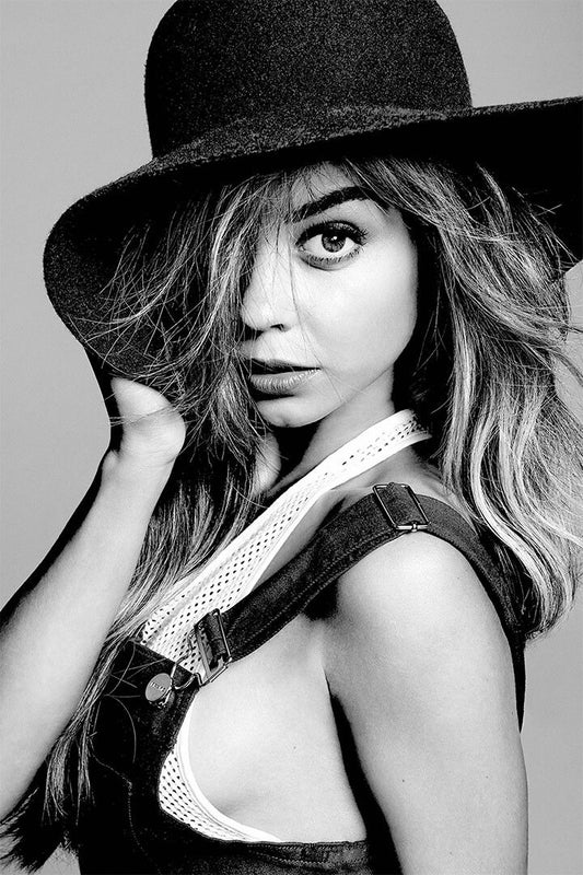 Sarah Hyland American Singer And Actress Print Wall Art Home De Jigsaw Puzzle