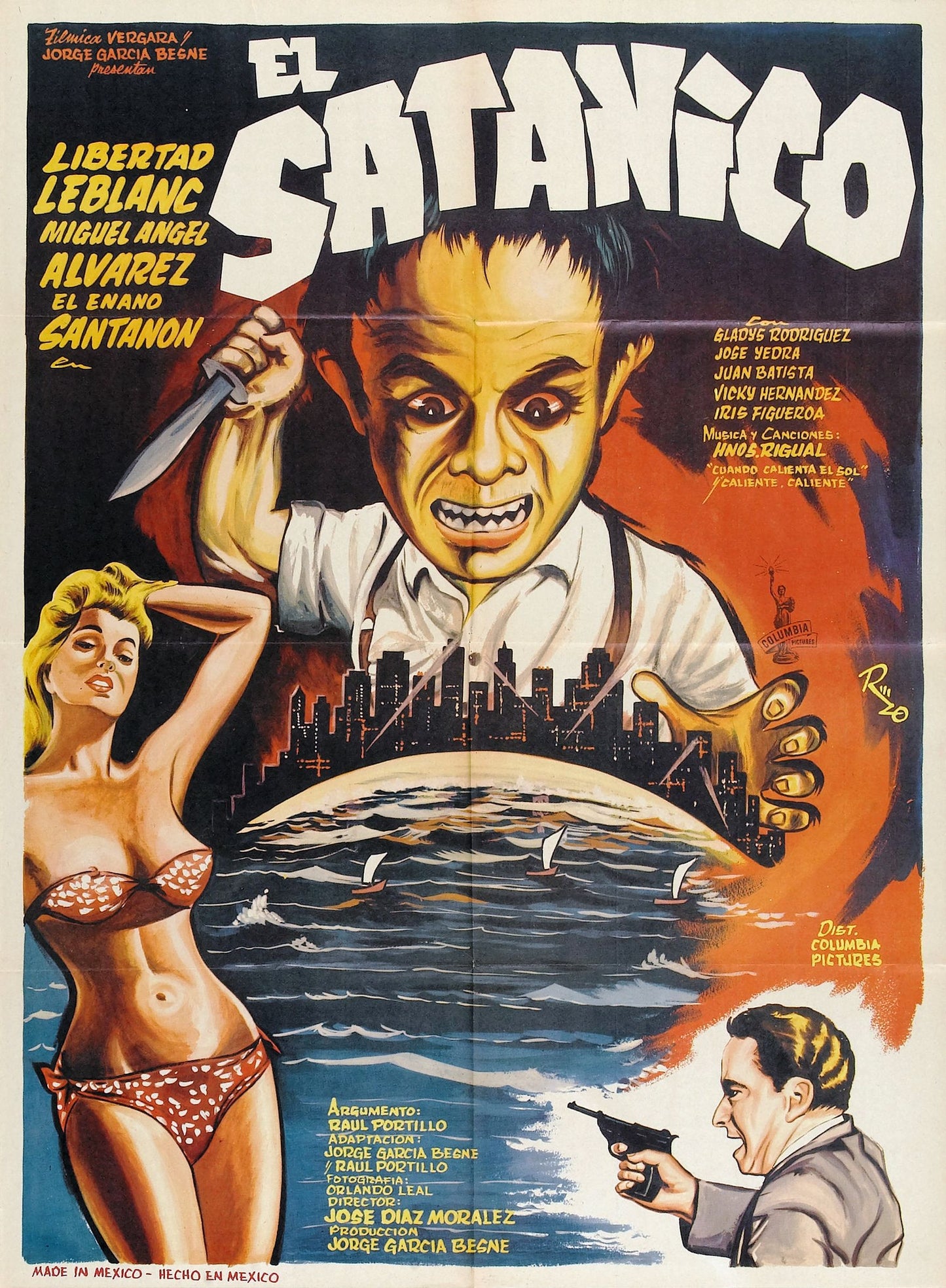 Satanic 1968 01 Movie Magnet