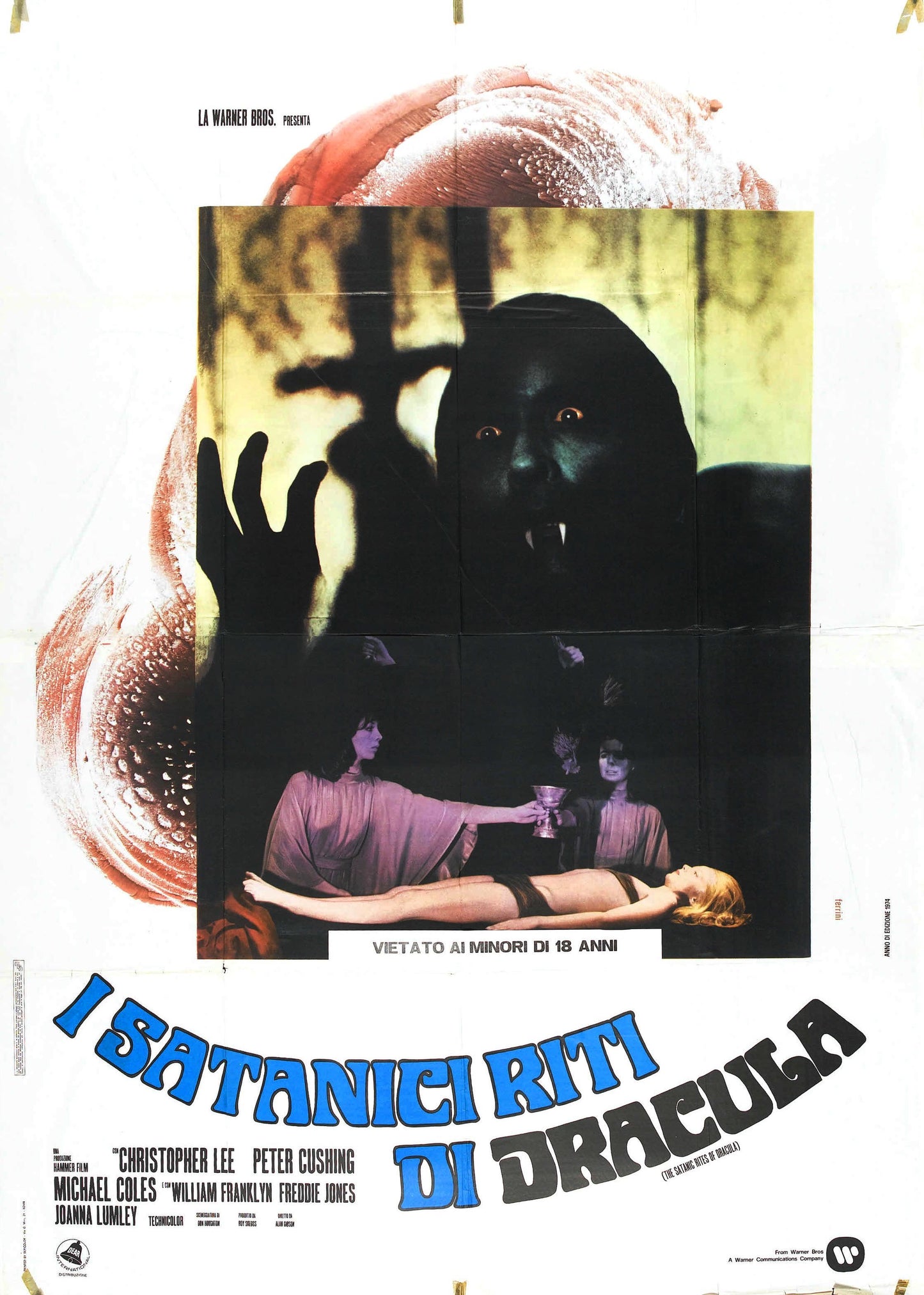 Satanic Rites Of Dracula 03 Movie Magnet