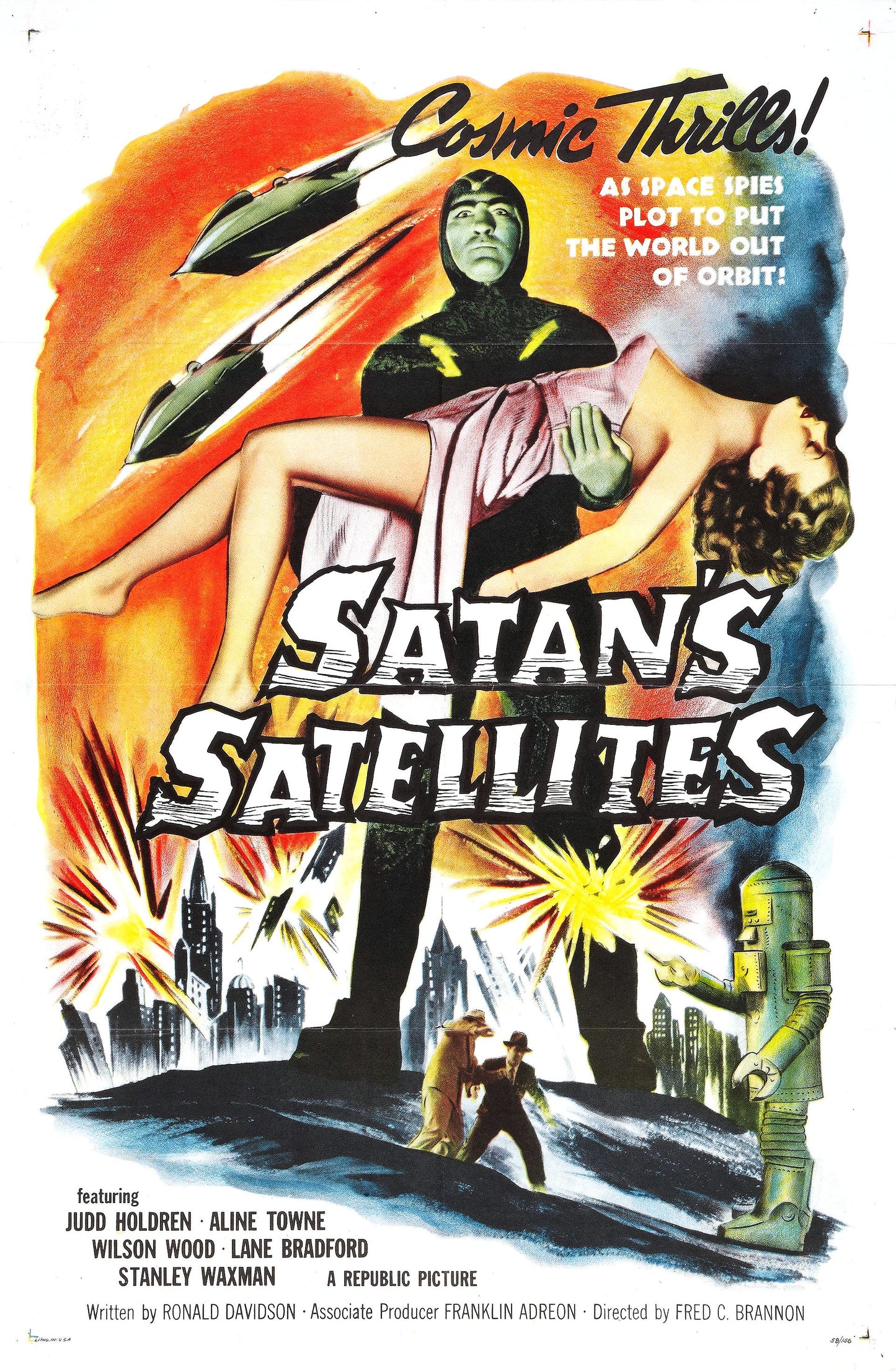 Satans Satellites 01 Movie Keychain