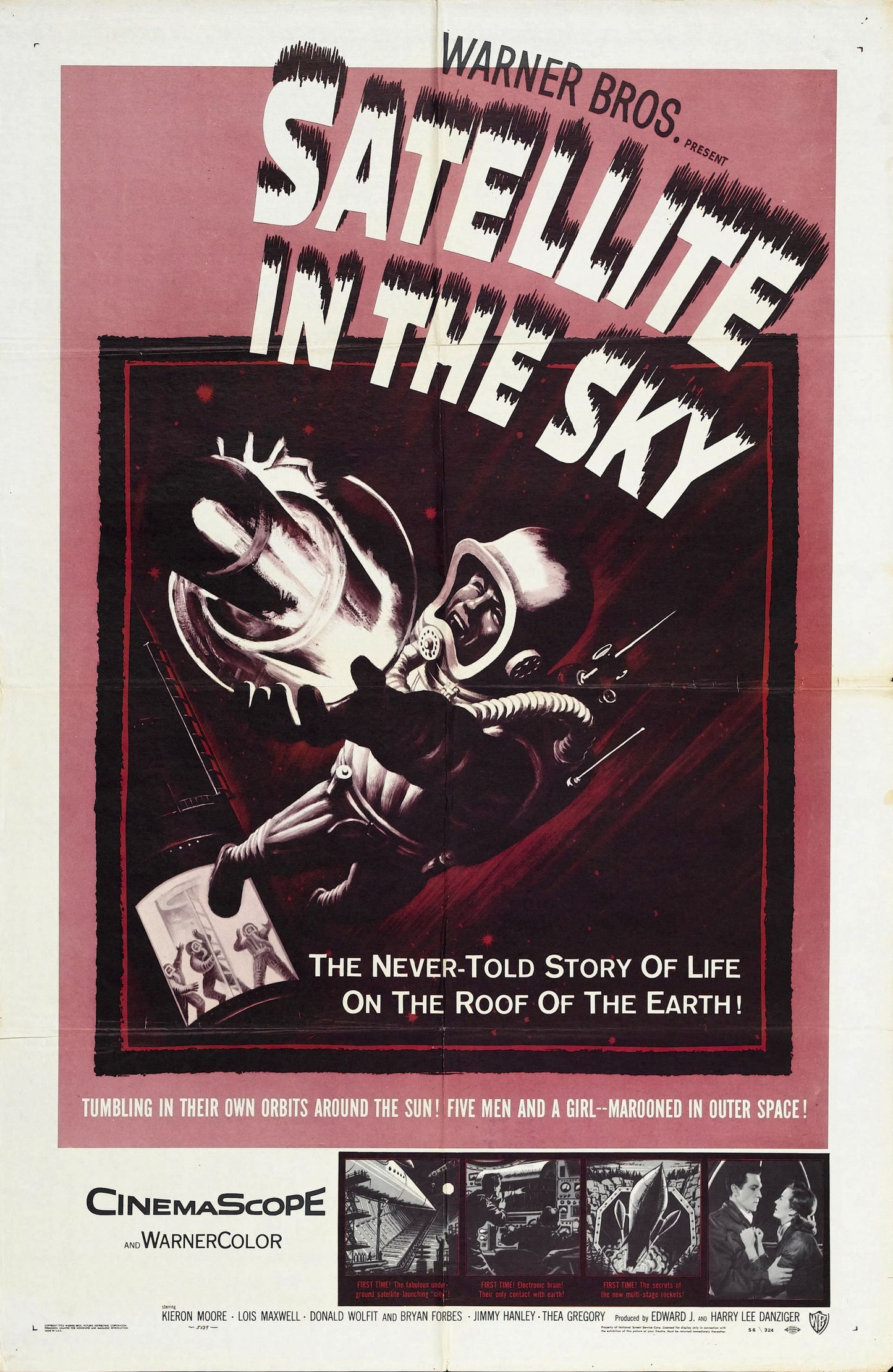 Satellite In Sky 01 Movie Magnet