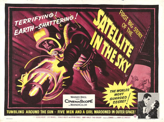 Satellite In Sky 02 Movie Magnet