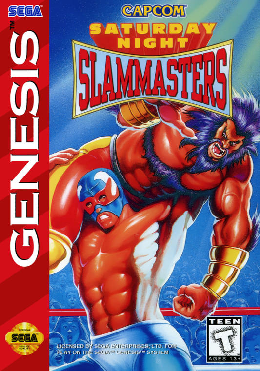 Saturday Night Slammasters (Usa) Genesis Print Poster