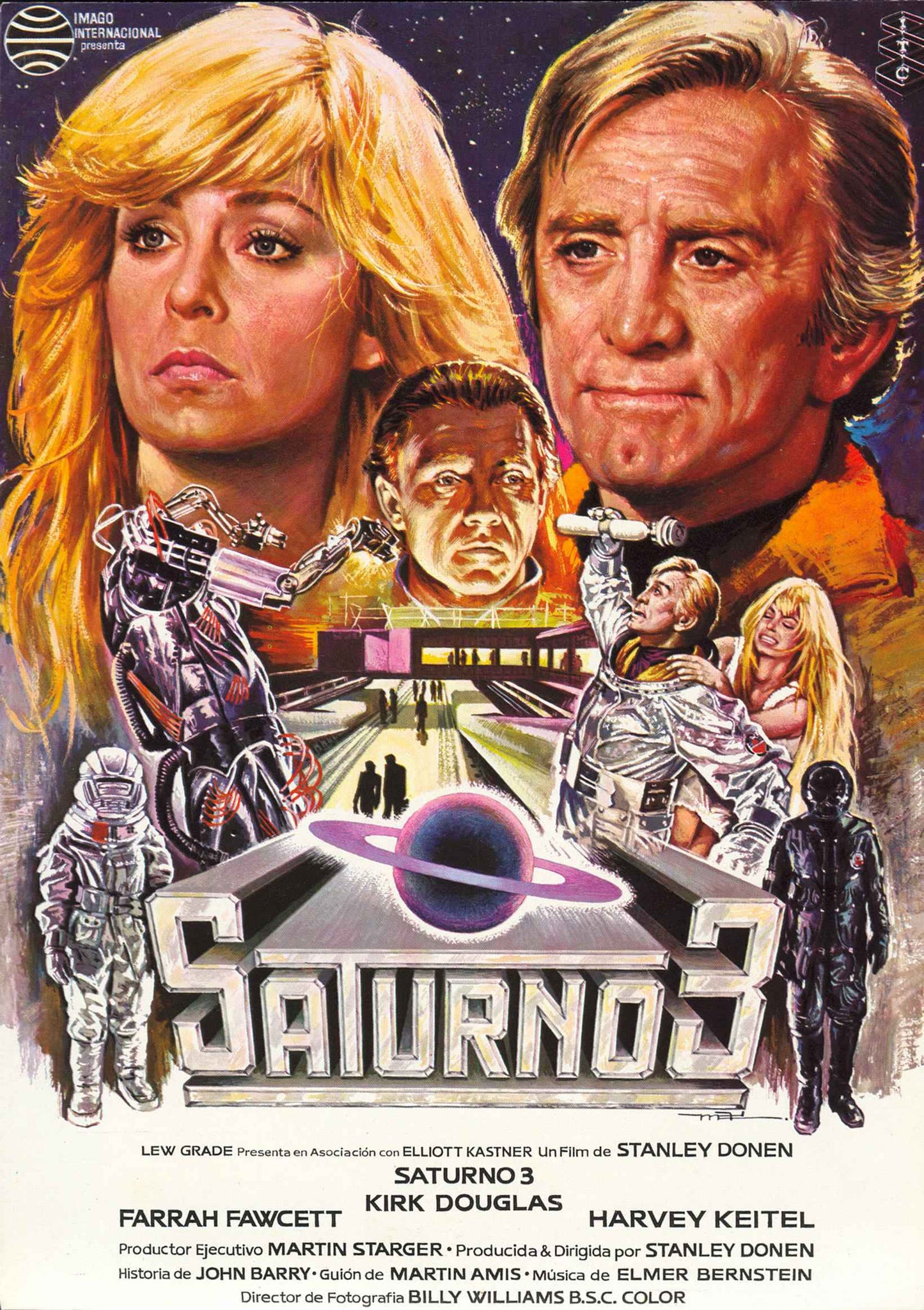 Saturn 3 02 Movie Magnet