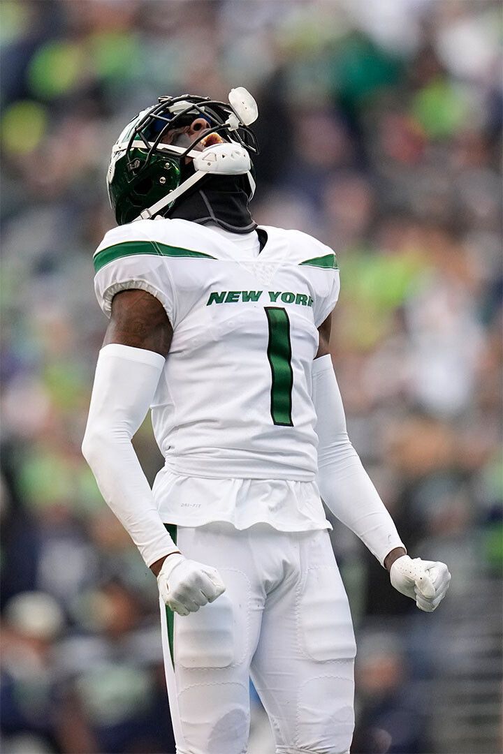 Sauce Gardner New York Jets American Football Player Jigsaw Puzzle
