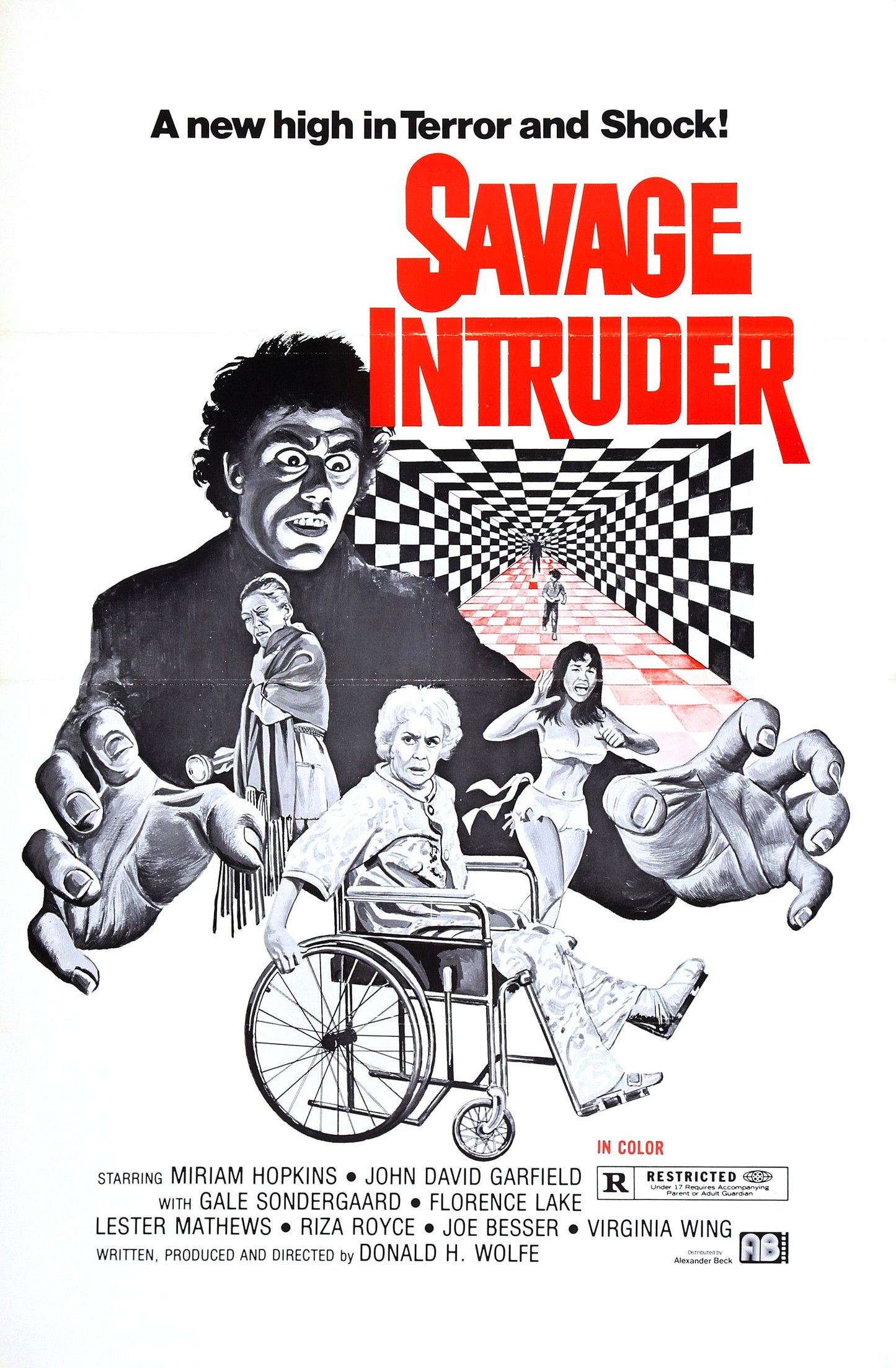 Savage Intruder 01 Movie Magnet