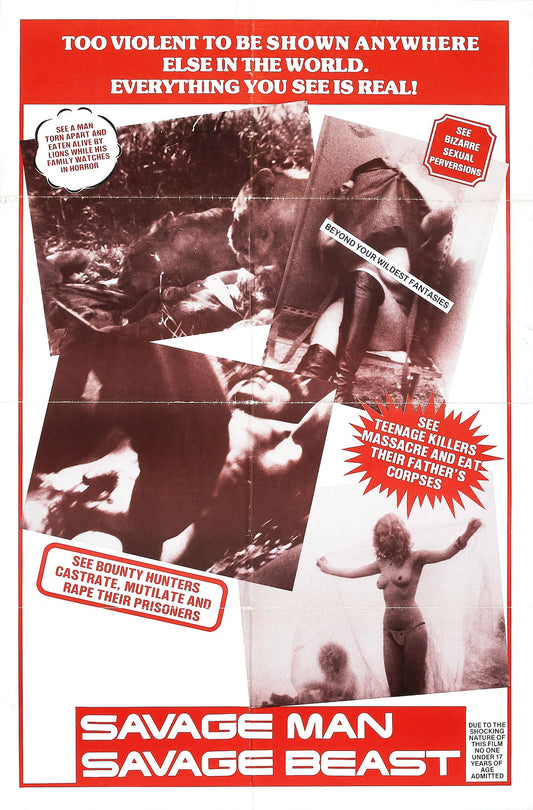 Savage Man Savage Beast 01 Movie Magnet