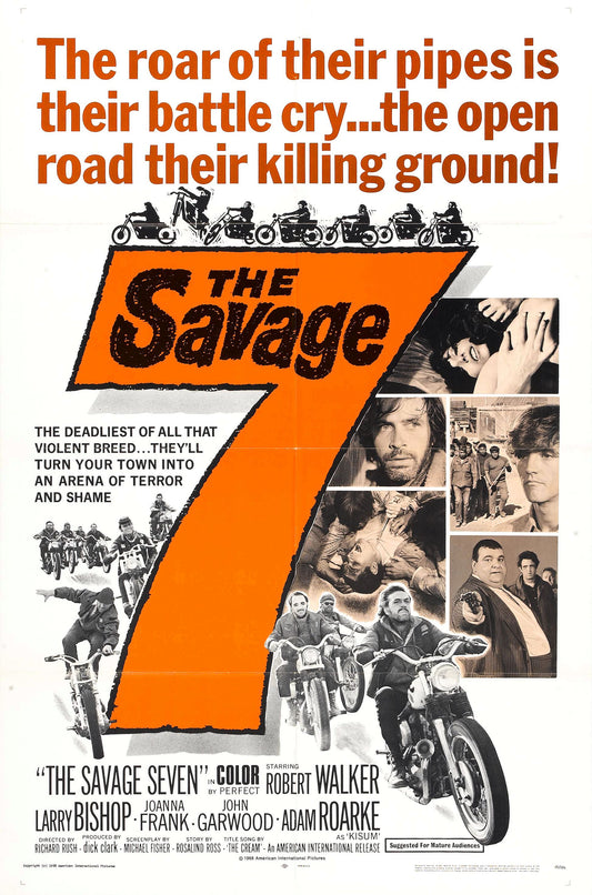 Savage Seven 01 Movie Magnet