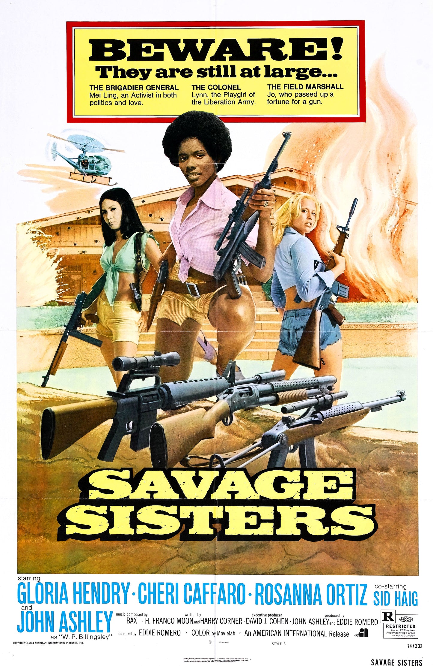 Savage Sisters 02 Movie Magnet