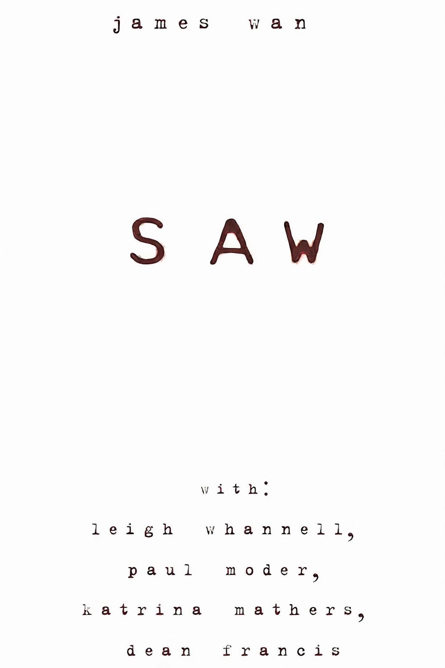 Saw (2003) Movie Magnet