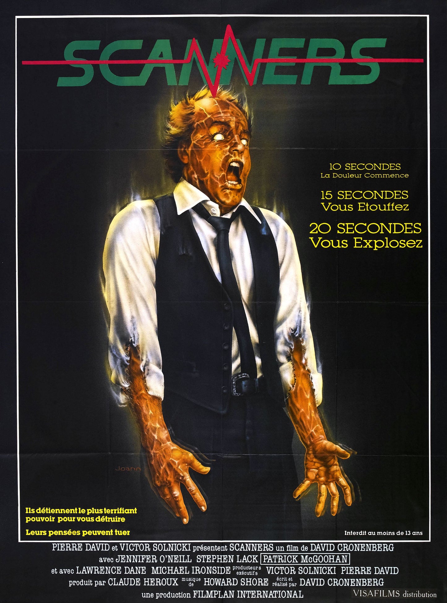 Scanners 02 Movie Keychain