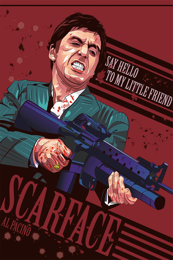 Scarface Movie Al Pacino Crime Drama Jigsaw Puzzle