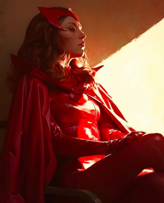 Scarlet Witch Portrait Print Poster