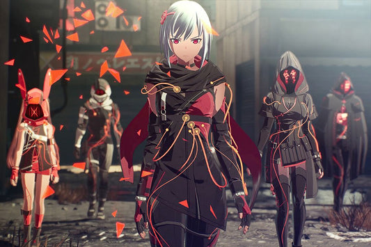 Scarlet Nexus Gun Fight Hot Tv Video Game Jigsaw Puzzle