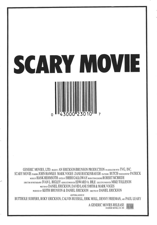 Scary Movie 01 Movie Magnet