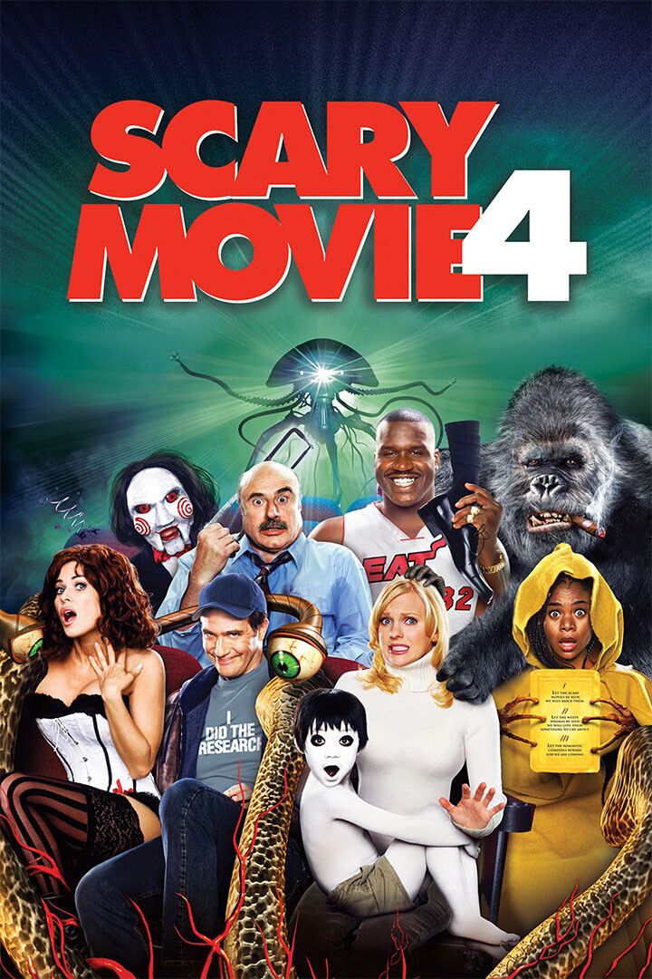 Scary Movie Action Comedy Painting Print Jigsaw Puzzle
