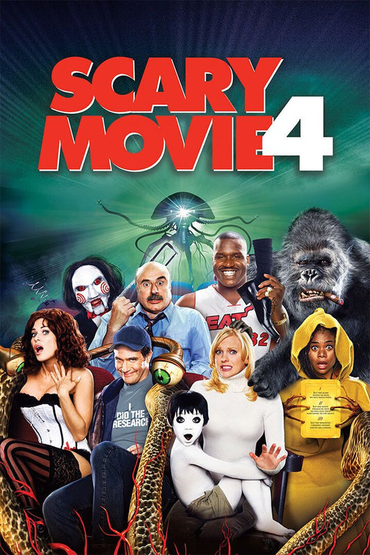 Scary Movie Action Comedy Painting Print Jigsaw Puzzle