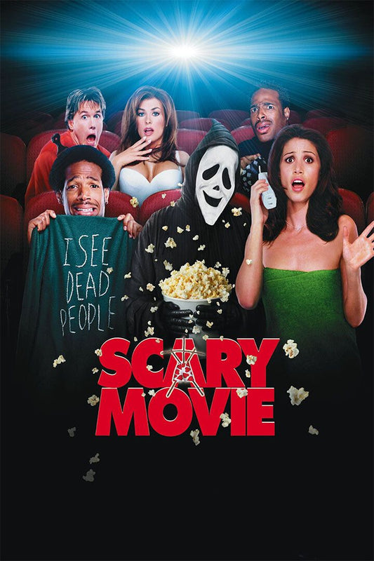 Scary Movie Comedy Action Painting Print Jigsaw Puzzle