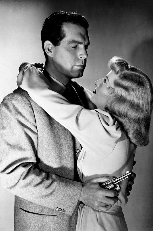 Scene From Double Indemnity Drama Crime Print Jigsaw Puzzle