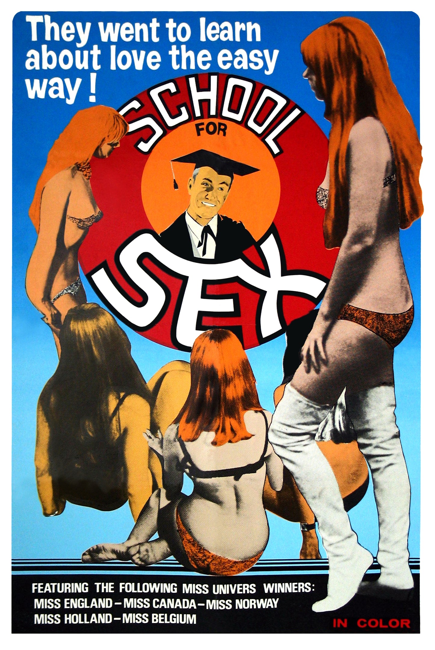 School For Sex 1968 01 Movie Keychain
