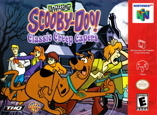 Scooby Doo! Classic Creep Capers N64 Print Poster