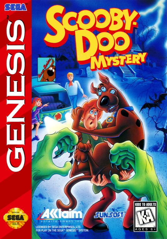Scooby Doo Mystery (Usa) Genesis Print Poster