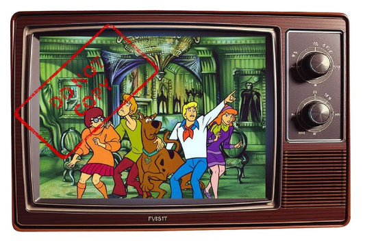 Scooby Doo With Cast Classic Retro Saturday Morning Cartoons