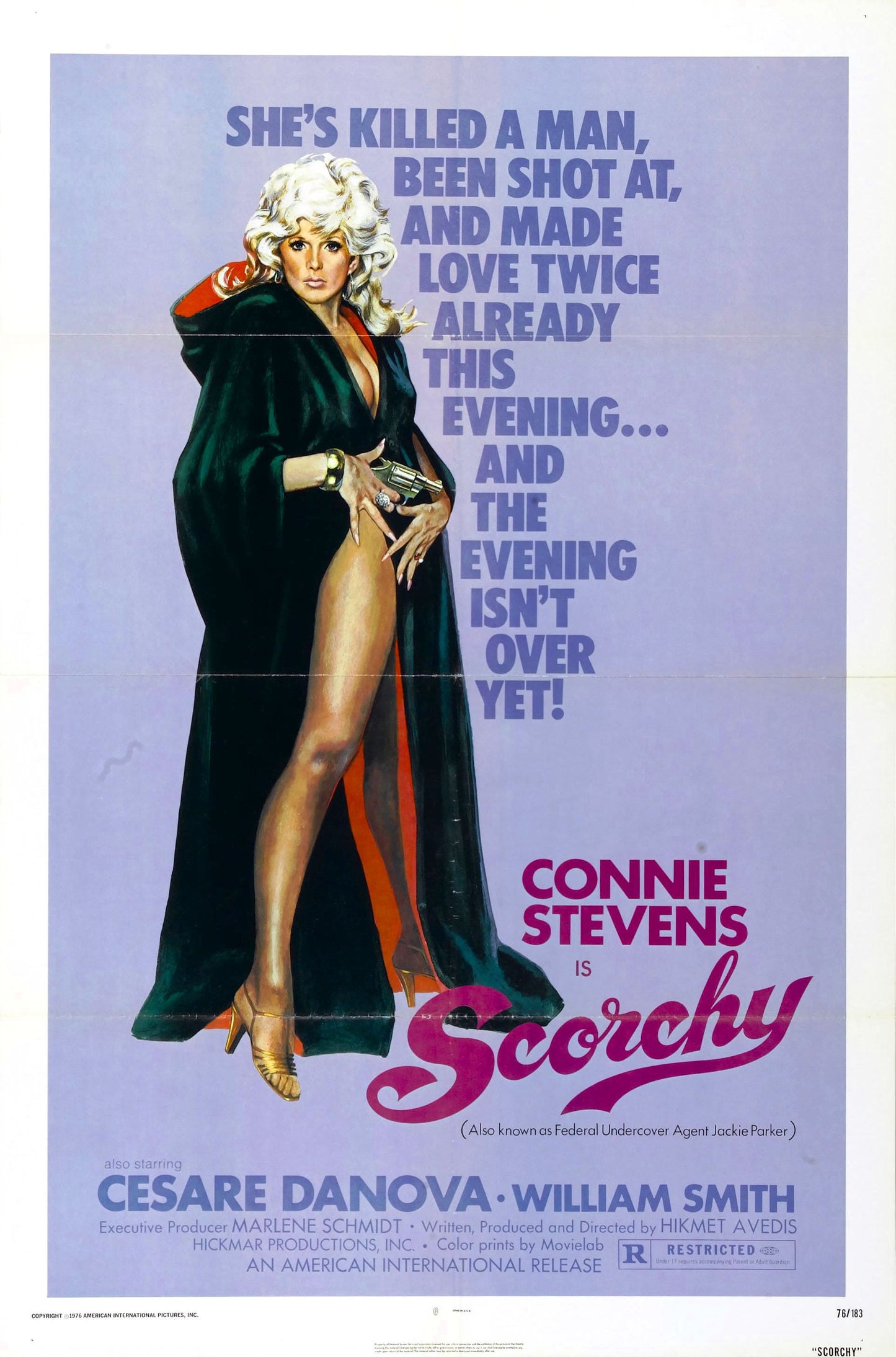 Scorchy 01 Movie Magnet