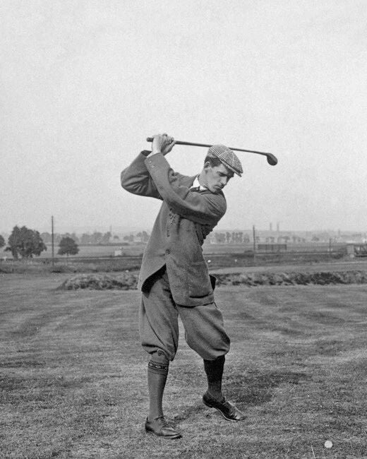Scotish Golfer George Duncan Glossy Photo PGA Poster Print