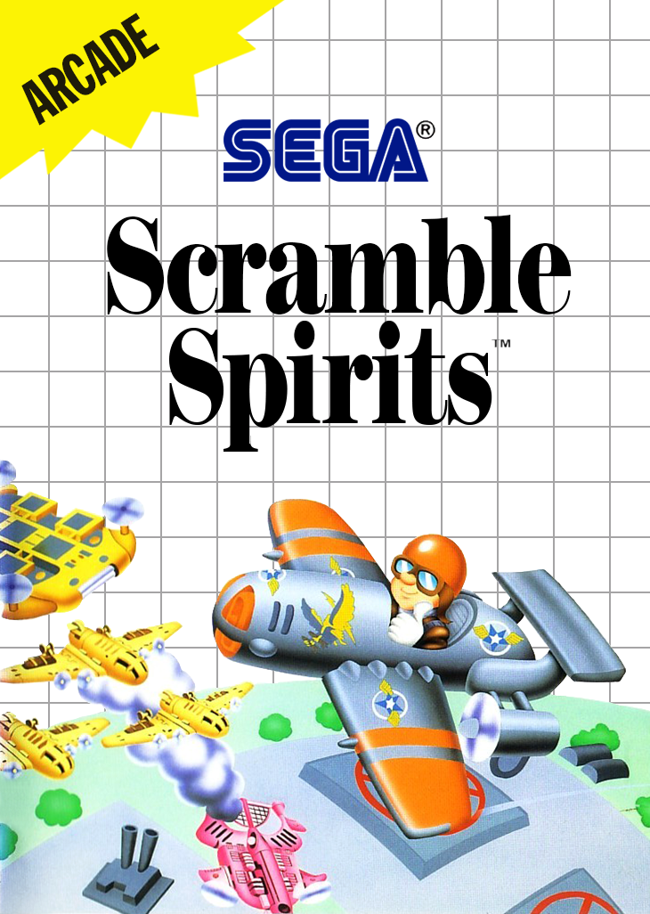 Scramble Spirits Sega Master System Print Poster