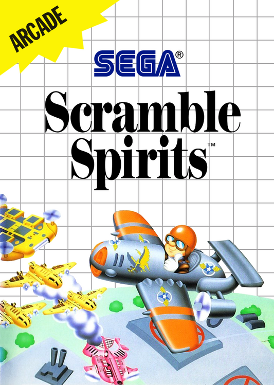 Scramble Spirits Sega Master System Print Poster