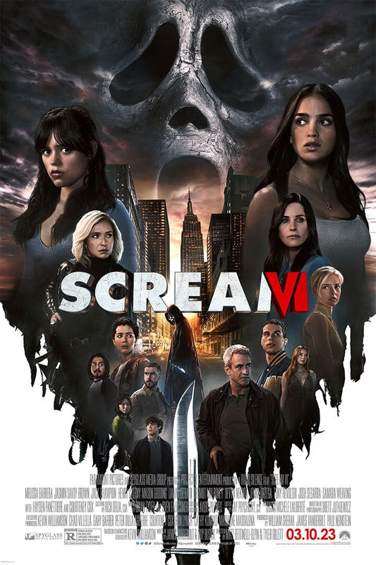 Scream 6 Movie Horror Mystery Painting Jigsaw Puzzle