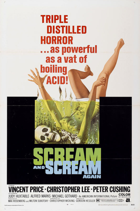 Scream And Scream Again 01 Movie Magnet