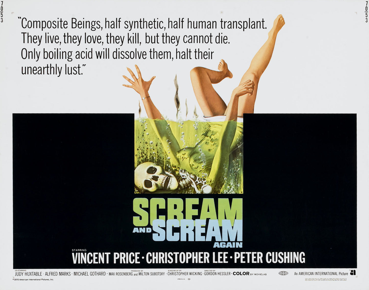 Scream And Scream Again 02 Movie Magnet